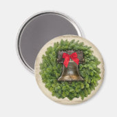 フィラデルフィアリバティーベルリースオンパーチメント マグネット (正面/裏面)