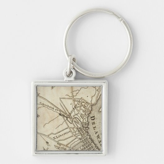 フィラデルフィアロードマップ キーホルダー (正面)