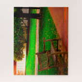 フィラデルフィア公園の風景。 ジグソーパズル (縦)