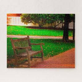 フィラデルフィア公園の風景。 ジグソーパズル