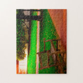 フィラデルフィア公園の風景。 ジグソーパズル (縦)