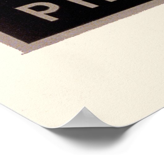 フィラデルフィア動物園のWPAポスター ポスター (角)