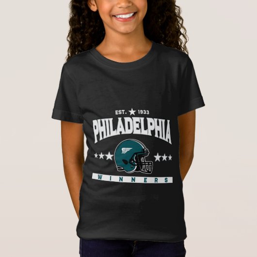 フィラデルフィア勝者サッカーチームシャツ Tシャツ (正面)
