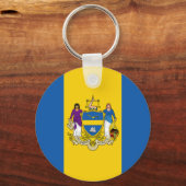 フィラデルフィア国旗 キーホルダー (正面)