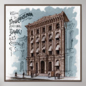 フィラデルフィア国立銀行 ポスター (正面)