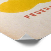 フィラデルフィア大工ホールヴィンテージポスター ポスター (角)