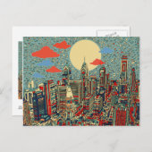 フィラデルフィア天窓 ポストカード (正面/裏面)