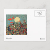 フィラデルフィア天窓 ポストカード (裏面)