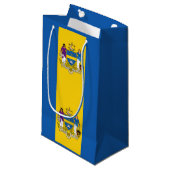 フィラデルフィア州旗、ペンシルバニア抱き枕 スモールペーパーバッグ (正面アングル)