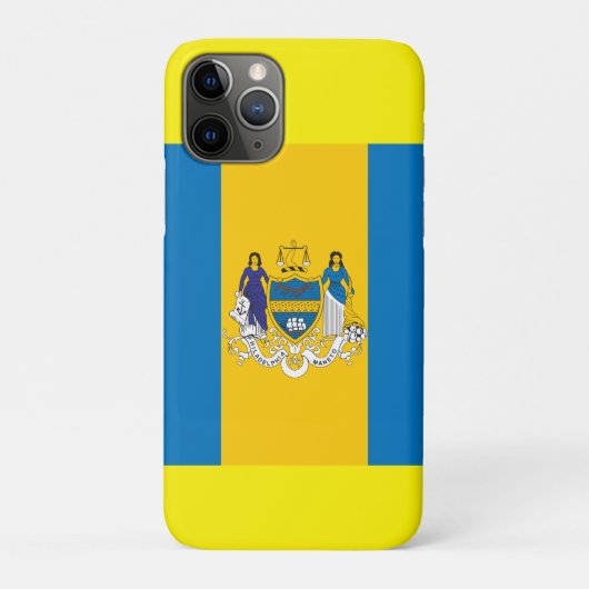 フィラデルフィア市国旗 Case-Mate iPhoneケース (裏)