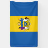 フィラデルフィア市旗（ペンシルベニア州） 横断幕 (縦)