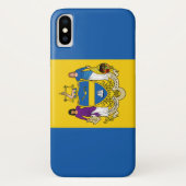 フィラデルフィア市旗(ペンシルベニア州) Case-Mate iPhoneケース (裏面)