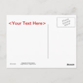 フィラデルフィア愛の像はがき – カスタマイズ可能 ポストカード (裏面)