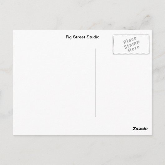 フィラデルフィア愛の漫画 ポストカード (裏面)