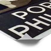 フィラデルフィア港 ポスター (角)