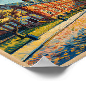 フィラデルフィア独立会館ヴァンゴッホ絵画 ポスター (角)