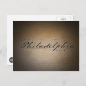 フィラデルフィア独立宣言ポストカード ポストカード (正面/裏面)