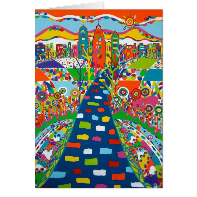 フィラデルフィア空白のスカイラインカード (正面)