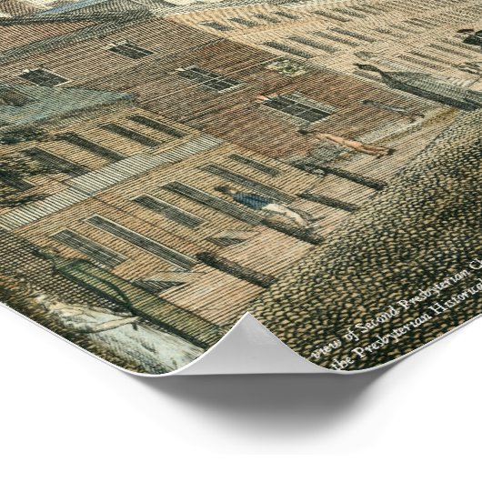 フィラデルフィア第二長老教会プリント ポスター (角)