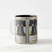 フィラデルフィア素晴らしの鐘 ツートーンマグカップ (正面左)