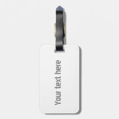 フィラデルフィア経緯度スーツケースタグ ラゲッジタグ (裏面縦)