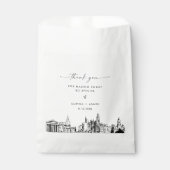 フィラデルフィア結婚スカイラインの感謝のバッグ フェイバーバッグ (正面)
