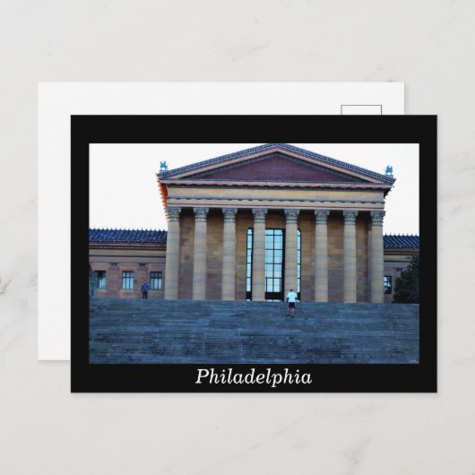フィラデルフィア美術館はがき ポストカード (正面/裏面)