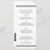 フィラデルフィア行き先ウェディングメニュー メニュー (正面/裏面)