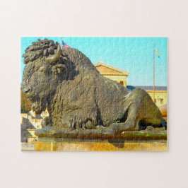 フィラデルフィア通りシーン。 ジグソーパズル