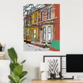 フィラデルフィア通り ポスター (ホームオフィス)