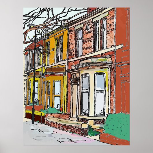 フィラデルフィア通り ポスター (正面)