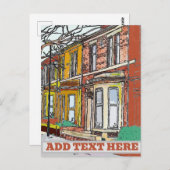 フィラデルフィア通り ポストカード (正面/裏面)