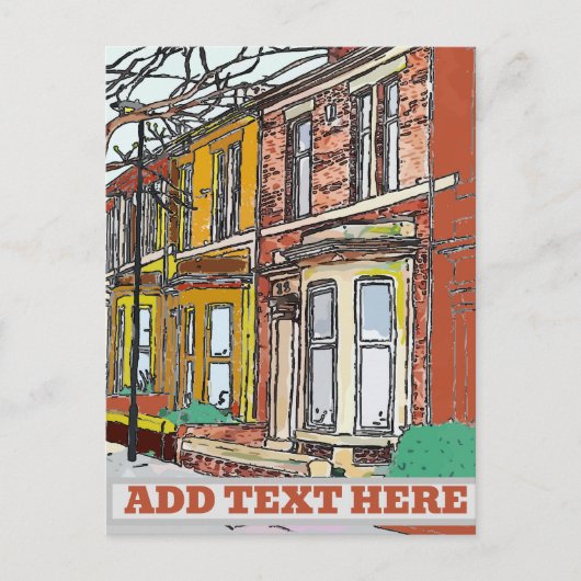 フィラデルフィア通り ポストカード (正面)