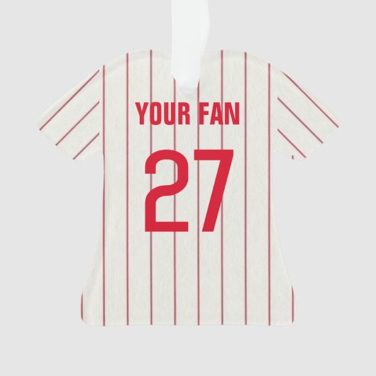 フィラデルフィア野球ジャージーオーナメント オーナメント (正面)