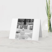 フィラデルフィア雪だるまグリーティングカード シーズンカード (裏面)