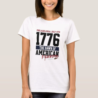 フィラデルフィア1776 自由の夜明け グラフィック Tシャツ