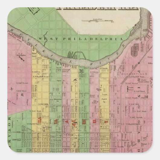 フィラデルフィア3 スクエアシール (正面)