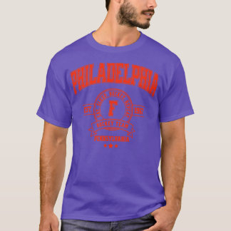 フィラデルフィア アイスホッケーチーム レトロデザイン Tシャツ