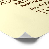 フィラデルフィア・アメリカンデザイン展 ポスター (角)