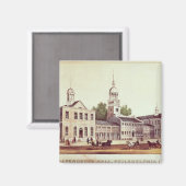 フィラデルフィア・インディペンデンス・ホール マグネット (正面/裏面)