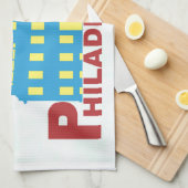 フィラデルフィア キッチンタオル (四つ折り)