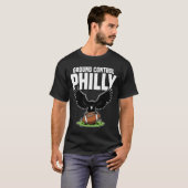 フィラデルフィア・グラウンド・コントロール - フィラデルフィア フットボール Tシャツ (正面フル)