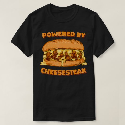 フィラデルフィア・サンドイッチ焼きC Tシャツ (デザイン正面)