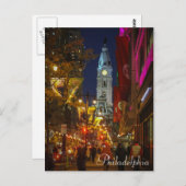 フィラデルフィア・シティ・ホール ポストカード (正面/裏面)