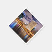 フィラデルフィア・スカイライン スタンダードカクテルナプキン (角)