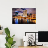 フィラデルフィア・スカイライン ポスター (ホームオフィス)