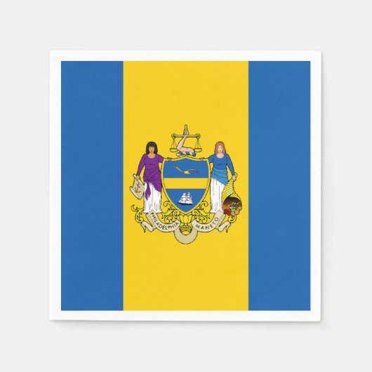 フィラデルフィア スタンダードカクテルナプキン (正面)