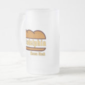 フィラデルフィア・チーズステーキ フロストグラスビールジョッキ (正面左)