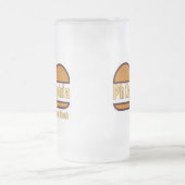 フィラデルフィア・チーズステーキ フロストグラスビールジョッキ (中央)