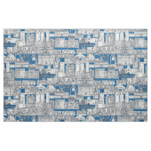 フィラデルフィア トワル コバルトインディゴ ファブリック (ファットクウォーター)